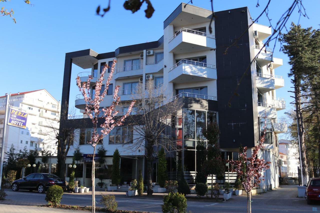 Perla Hotel Pogradec Exterior foto